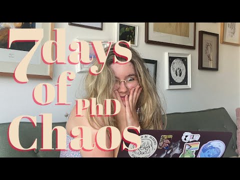 The Last Week of My PhD | Submission Vlog