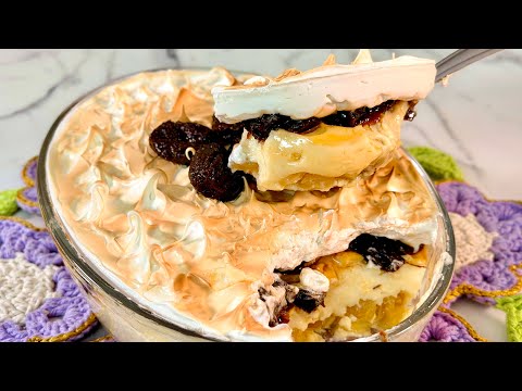 This pineapple dessert was a HUGE hit in the 90s! Pineapple cream