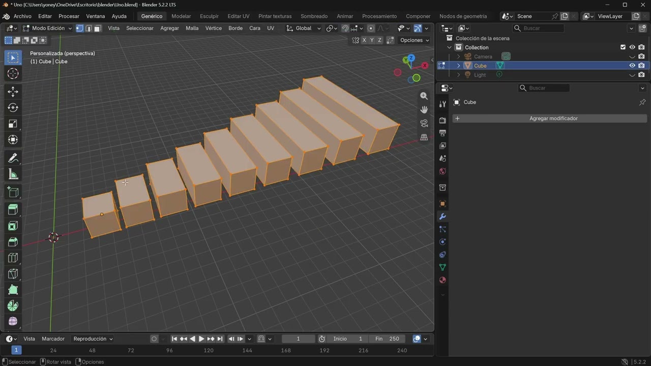 30. Los modificadores en Blender