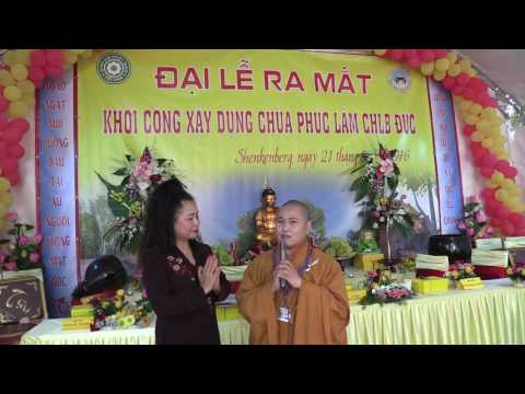 ĐẠI ĐỨC THÍCH THÔNG ĐẠT TRẢ LỜI TBT VIET-BAO.DE SAU ĐẠI LỄ