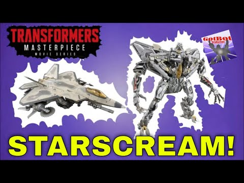 Transformers MPM Starscream with DNA Design Upgrade Kit - GotBot True Review NUMBER 1163