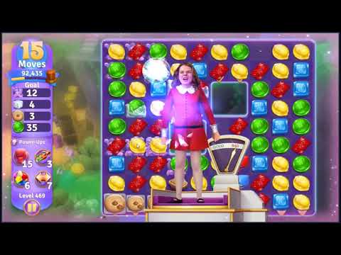 Wonka's World of Candy Level 469 - NO BOOSTERS + FULL STORY 🍫 | SKILLGAMING ✔️