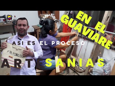 Como es el proceso del telar mochila #sanjosedelguaviare Tariano