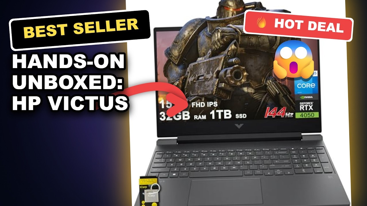 Hands-On Unboxed: HP Victus Gaming Laptop 15.6 Review - Top Performance, Budget-Friendly