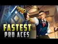 FASTEST ACES IN VALORANT | VALORANT MONTAGE #HIGHLIGHTS