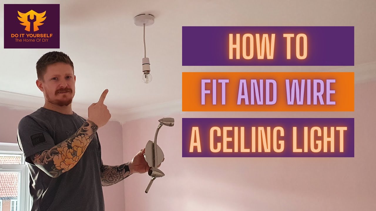Watch video How to Change a Ceiling light | Replacing a Rose Fitting Now How to Change a Ceiling light | Replacing a Rose Fitting