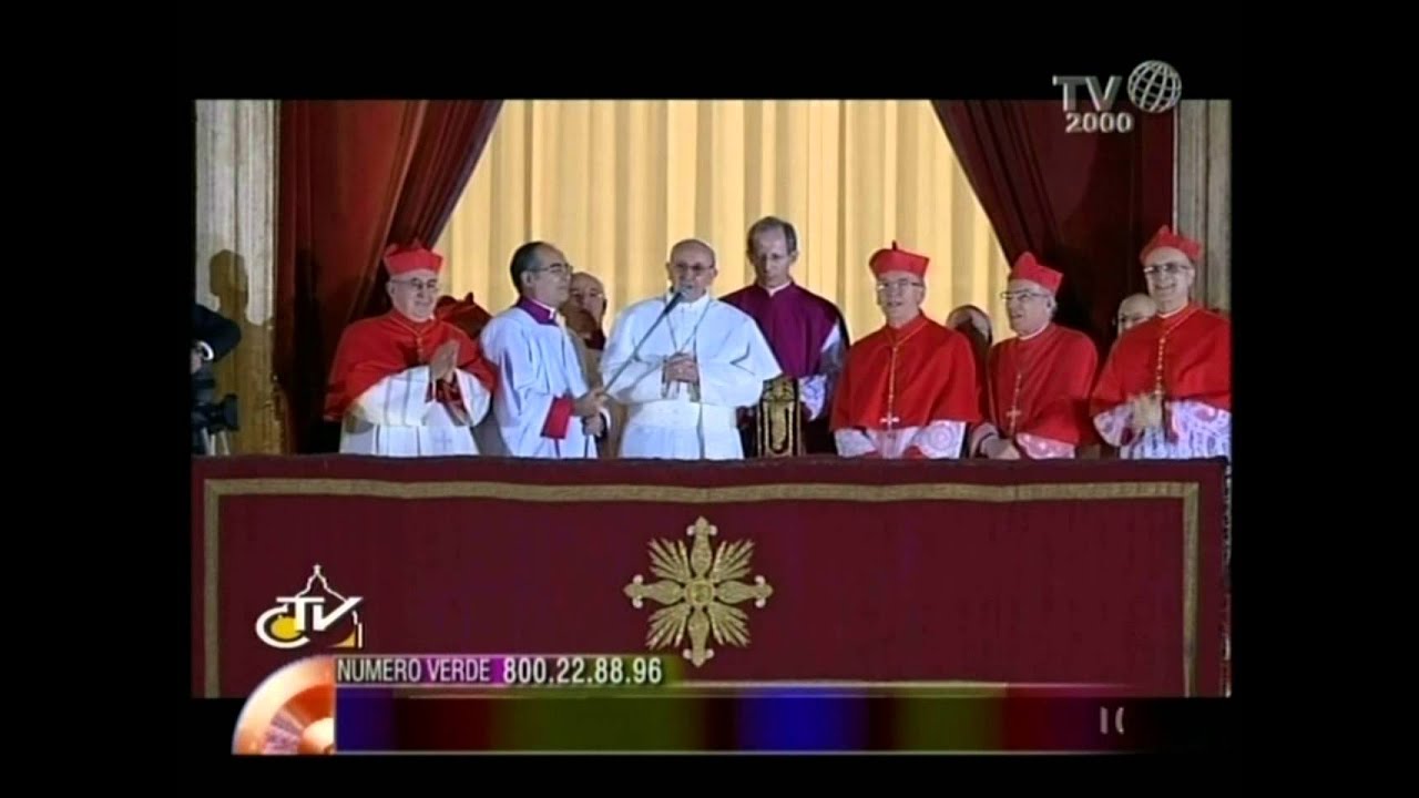 Proclamazione e primo discorso di Papa Francesco