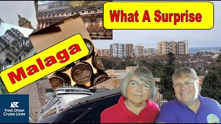 Explore Málaga as we visit on a Fred. Olsen Borealis Cruise.