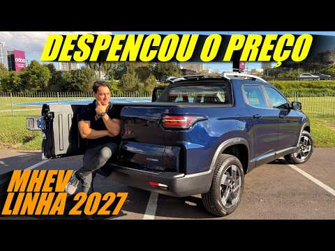 BAIXOU O PREÇO FIAT TORO VOLCANO MHEV 2027 - Segunda Picape mais vendida do Brasil