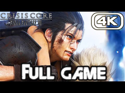 CRISIS CORE FINAL FANTASY VII Gameplay Walkthrough FULL GAME (4K 60FPS) No Commentary