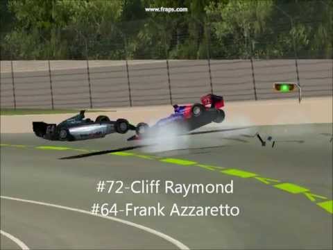 ISRA Formula 5 Season 7 Round 15 Pikes Peak Practice Crashes