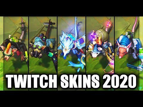 All Twitch Skins Spotlight 2020 (League of Legends)