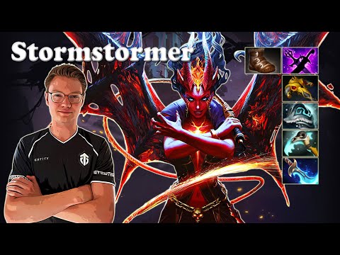 Stormstormer - Queen of Pain Midlane with Topson vs Whitemon, Kuku | Dota 2 7.32 Gameplay