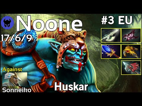 VP.Noone plays Huskar!!! Dota 2 7.19