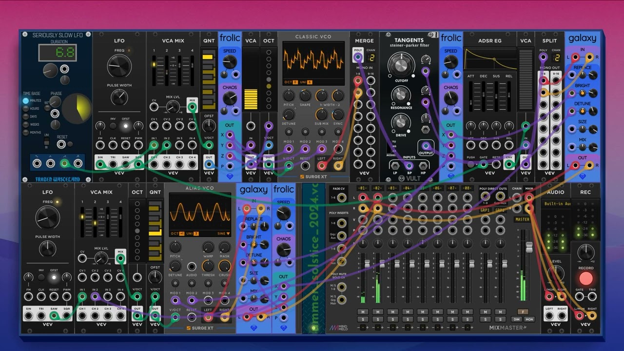 VCV Rack - Sapphire Galaxy - "Summer Solstice 2024"