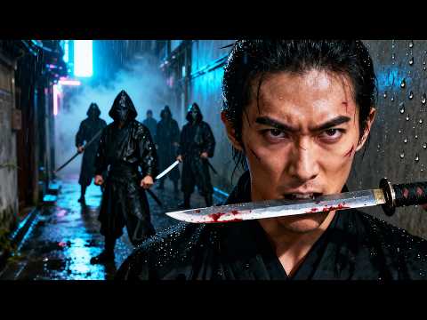 Action movie! A top swordsman is surrounded and intercepted by ten masters!