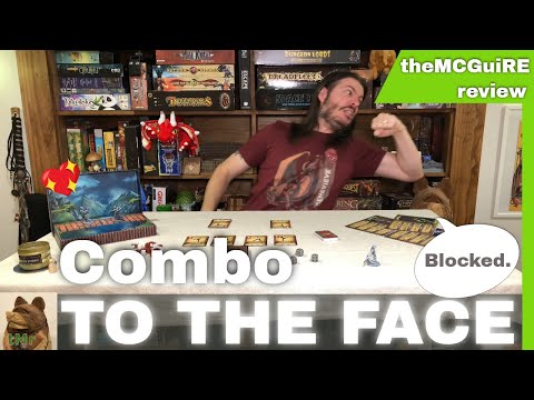 theMCGuiRE review looks at KNOCKDOWN - a game of 2 player combat 