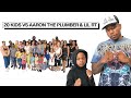 20 KIDS VS 2 COMEDIANS AARON THE PLUMBER LIL RT