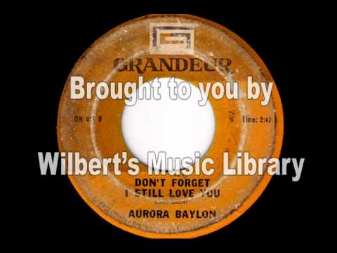 DON'T FORGET I STILL LOVE YOU - Aurora Baylon