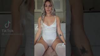 Beautiful tiktok babe bouncy
