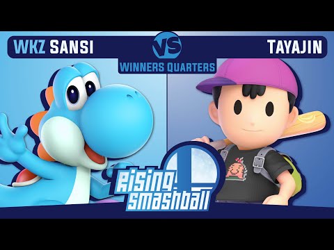 Rising Smashball #1 - WKZ | Sansi (Yoshi) vs. Tayajin (Ness)