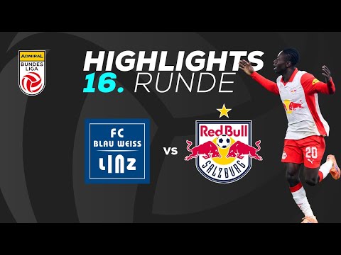 FC Blau-Weiß Linz - FC Red Bull Salzburg, Matchday 16, ADMIRAL Bundesliga 2025/26