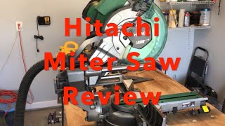 Hitachi Miter Saw Review