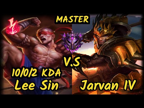 CGA Cody Sun (LEE SIN) vs JARVAN IV - 10/0/2 KDA JUNGLE GAMEPLAY - NA Ranked MASTER