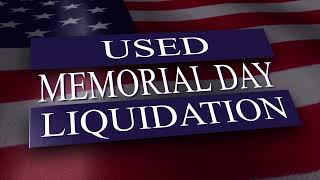 Corwin Used Car Memorial Day Sale!