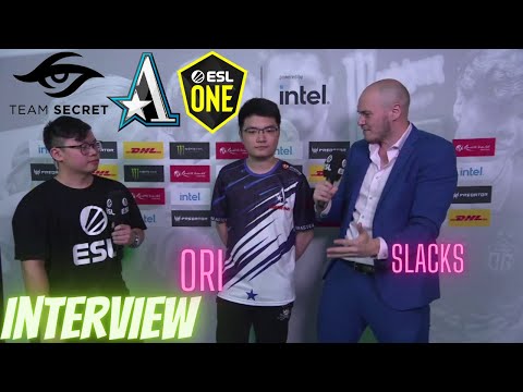 INTERVIEW ASTER ORI AFTER MATCH - UPPER BRACKET FINAL - ASTER VS TEAM SECRET - ESL One Malaysia 2022