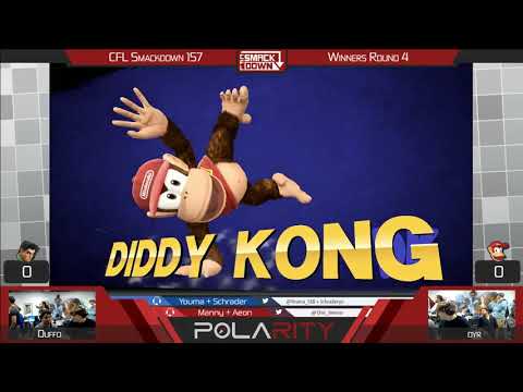 CFL Smackdown 157 WiiU - Duffo (Little Mac) vs Dyr (Diddy Kong) - Winners R4