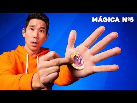 Learning 5 AMAZING MAGIC Tricks with COINS