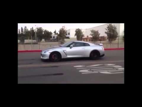 GTR Nissan 0-100mph in 4.9 sec! Faster than Bugatti Veyron super sport