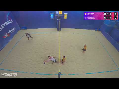 19:50 A.Matvieiev / V.Antoniuk - M.Stepanov / V.Tyshchenko | Winners Beach Volleyball