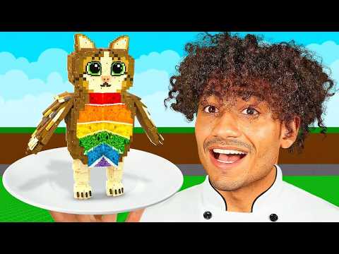 Foltyn! Eating Steal A Brainrot Foods In Real Life