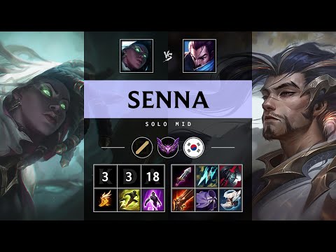 Senna Mid vs Yasuo - KR Master Patch 25.12
