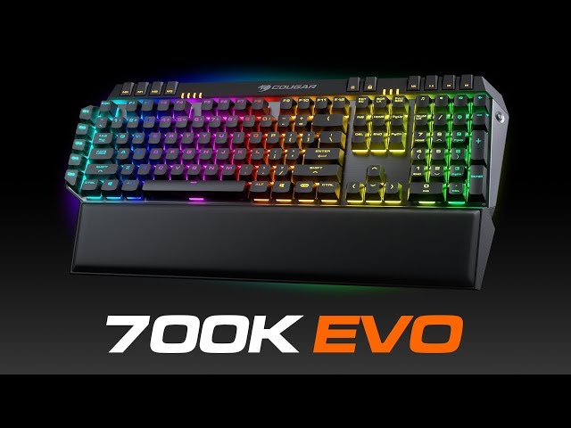Video Teaser für COUGAR 700K EVO Cherry MX RGB Mechanical Gaming Keyboard