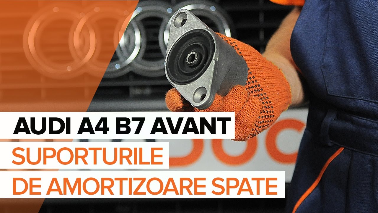 Cum să schimbați: flansa amortizor din spate la Audi A4 B7 Avant | Ghid de înlocuire