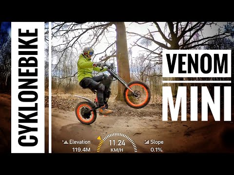 CyklonEbike Venom Mini Prototype - Presentation & Test Ride