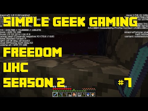 [60FPS] Minecraft Freedom Ultra Hardcore (UHC) Season 2, Ep.7: I Thought We Were Safe