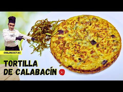 Tortilla de calabacín fácil y saludable 🌱 | Receta perfecta para empezar el año 2025
