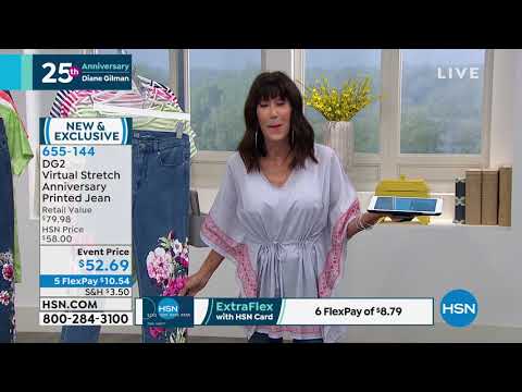 HSN | Diane Gilman Fashions 25th Anniversary 05.03.2019 - 11 AM