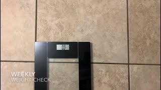 Weight Loss Journey Day 8 / Weight Check