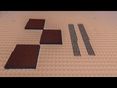 25.000 SPARTANS vs 5.000 ARCHERS - Ultimate Epic Battle Simulator UEBS