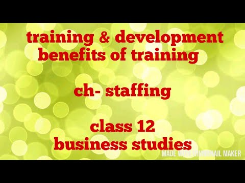 Staffing meaning and advantages class 12 business studies