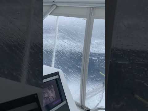 Viking 50 caught in rough seas