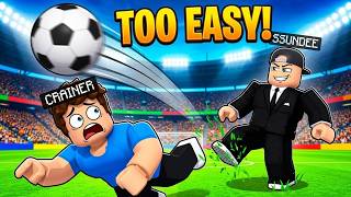 Soccer, But SSUNDEE Cheats In ROBLOX!