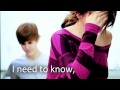 Justin Bieber - That Should Be Me [Lyrics HQ/HD ...