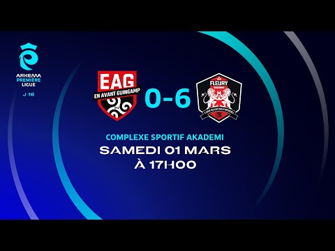 J16 I En Avant Guingamp –  FC FLEURY 91 (0-6), le résumé I Première Ligue FFF 2024-2025