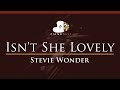 Stevie Wonder - Isn't She Lovely - HIGHER Key (Piano Karaoke / Sing Along)